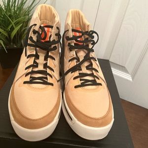 SOREL WOMENS ONA 503 MID HIGH TOP SNEAKER - TAN SIZE 10 New In Box